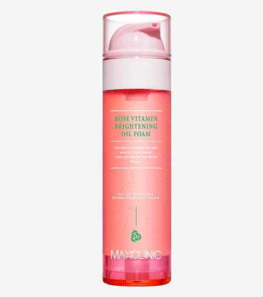 MAXCLINIC Rose Vitamin Brightening Oil Foam